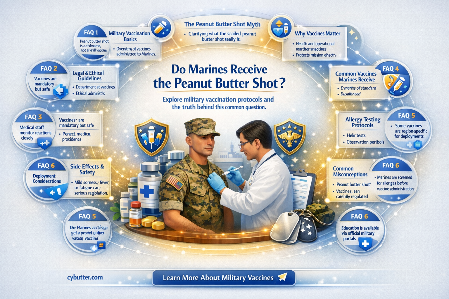 do marines get the peanut butter shot