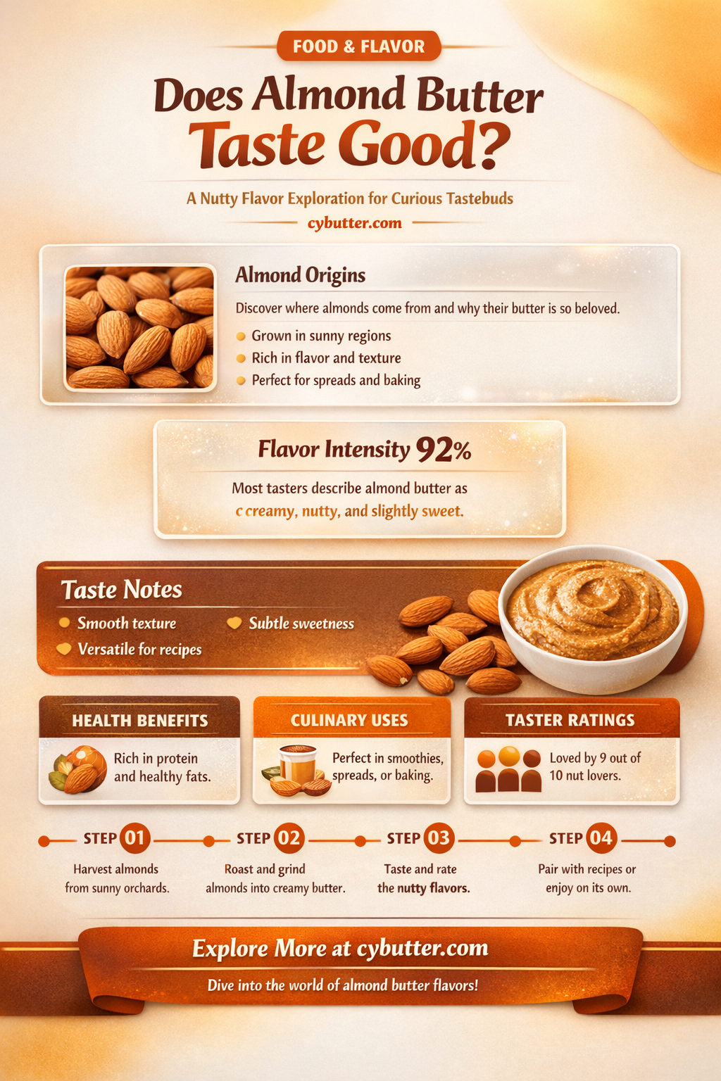 does almond butter tast good