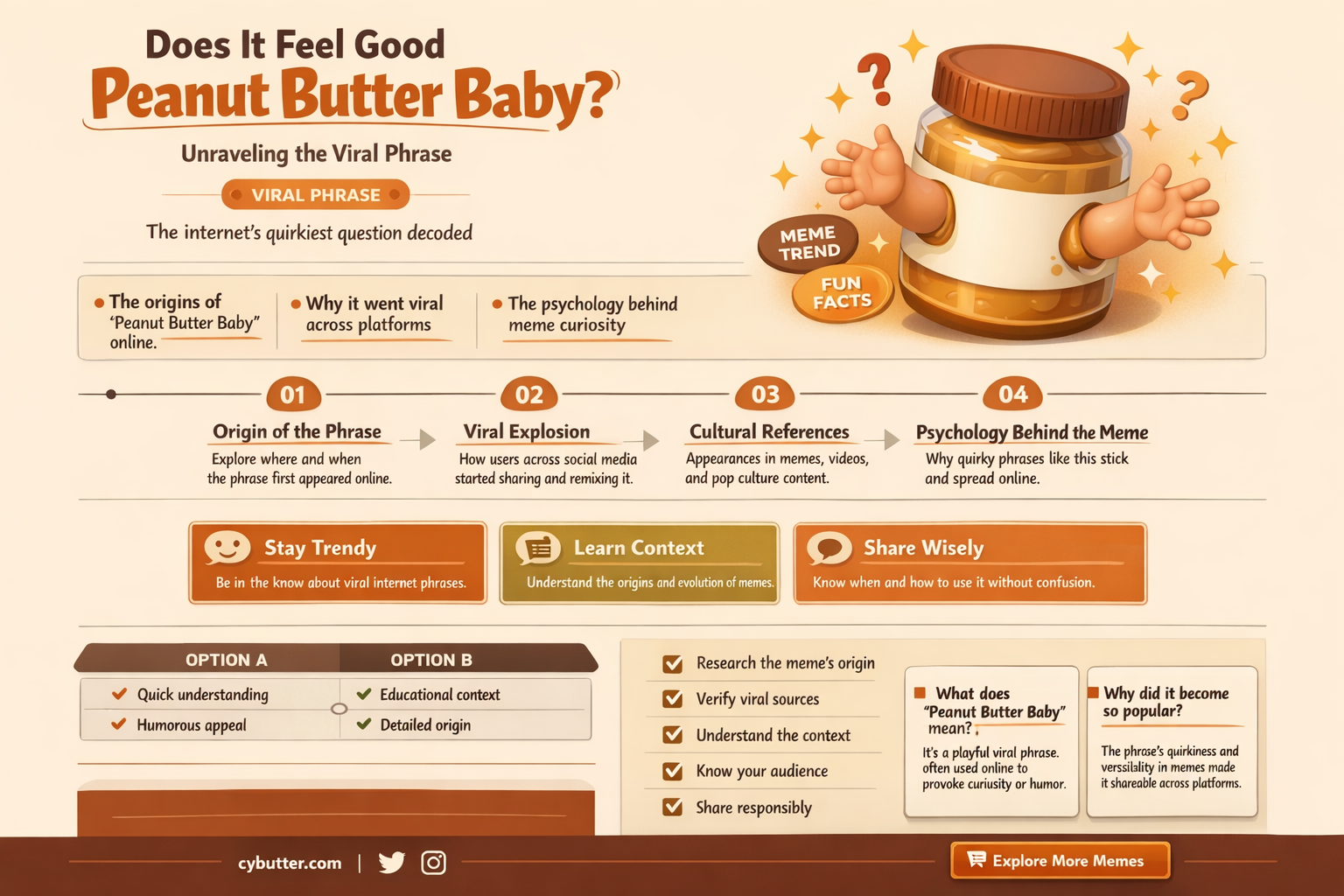 does it feel good peanut butter baby