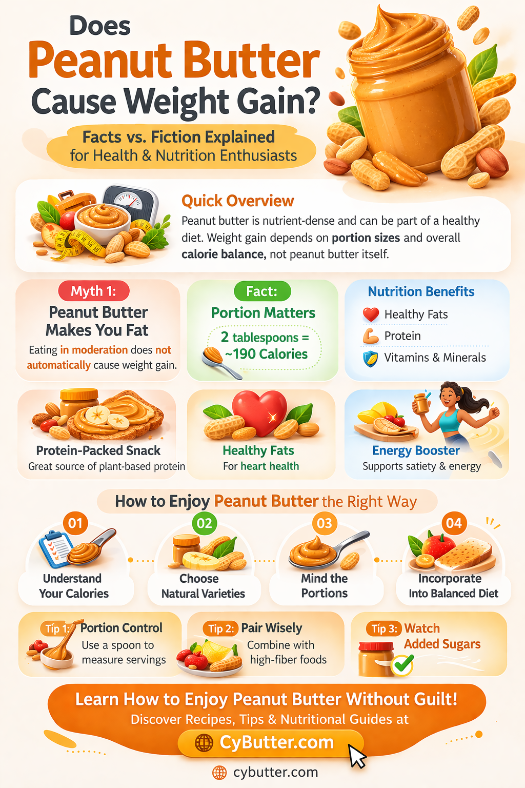 does peanut butter get you fat