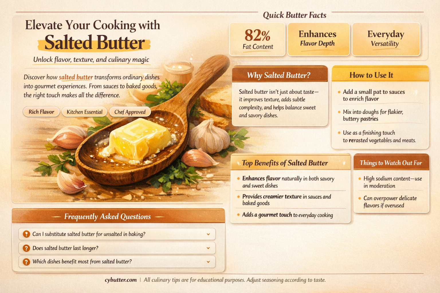 can i cook with salted butter