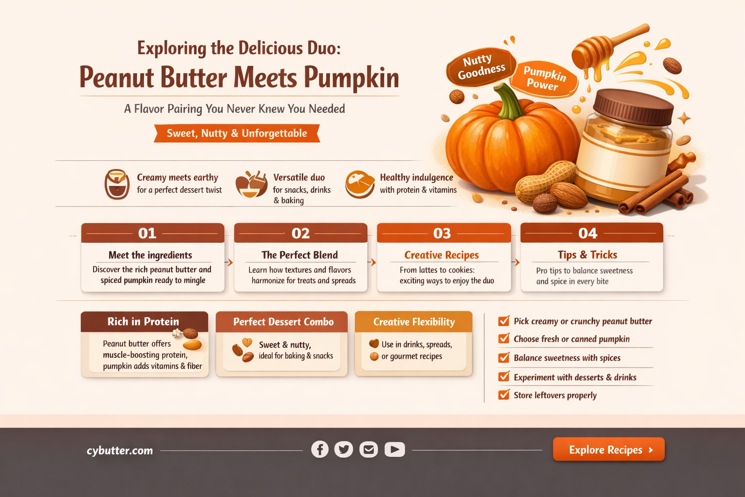 do peanut butter and pumpkin go together