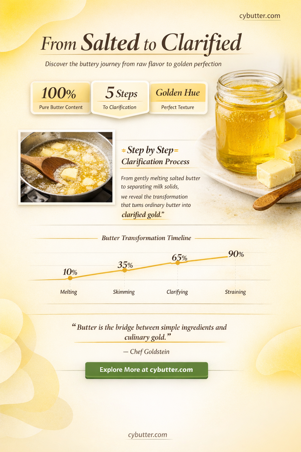 can you make clarified butter with salted butter