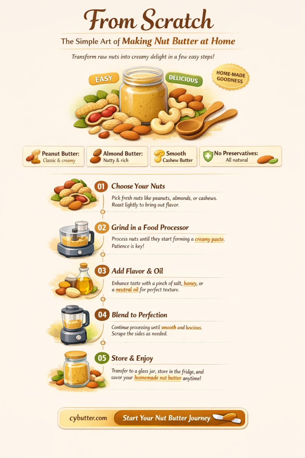 how do i make nut butter