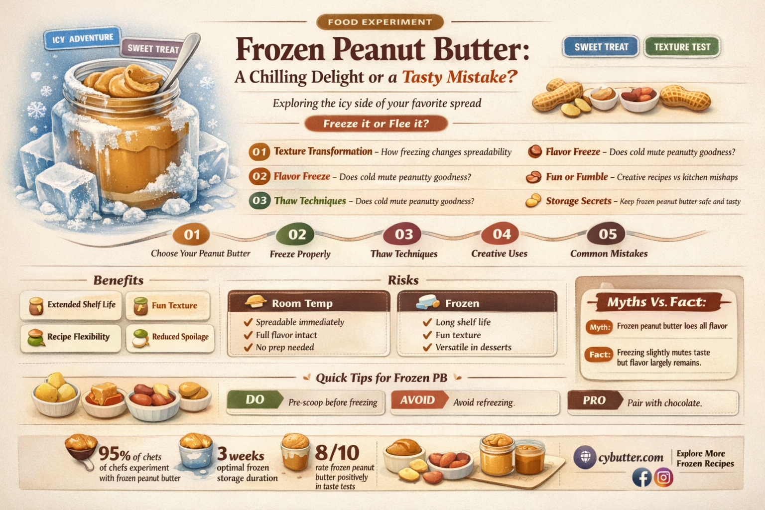 does frozen peanut butter taste good