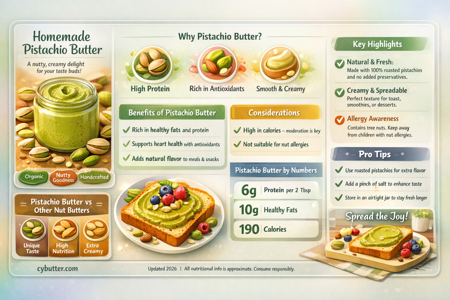can you make pistachio butter