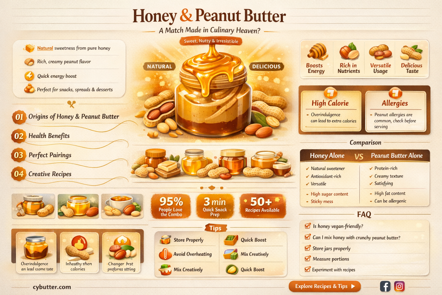 does honey go good with peanut butter
