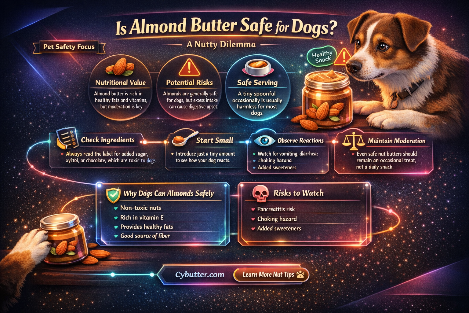 can i give my dog almond butter