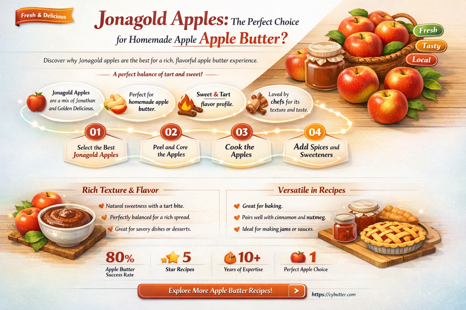 are jonagold apples good for apple butter