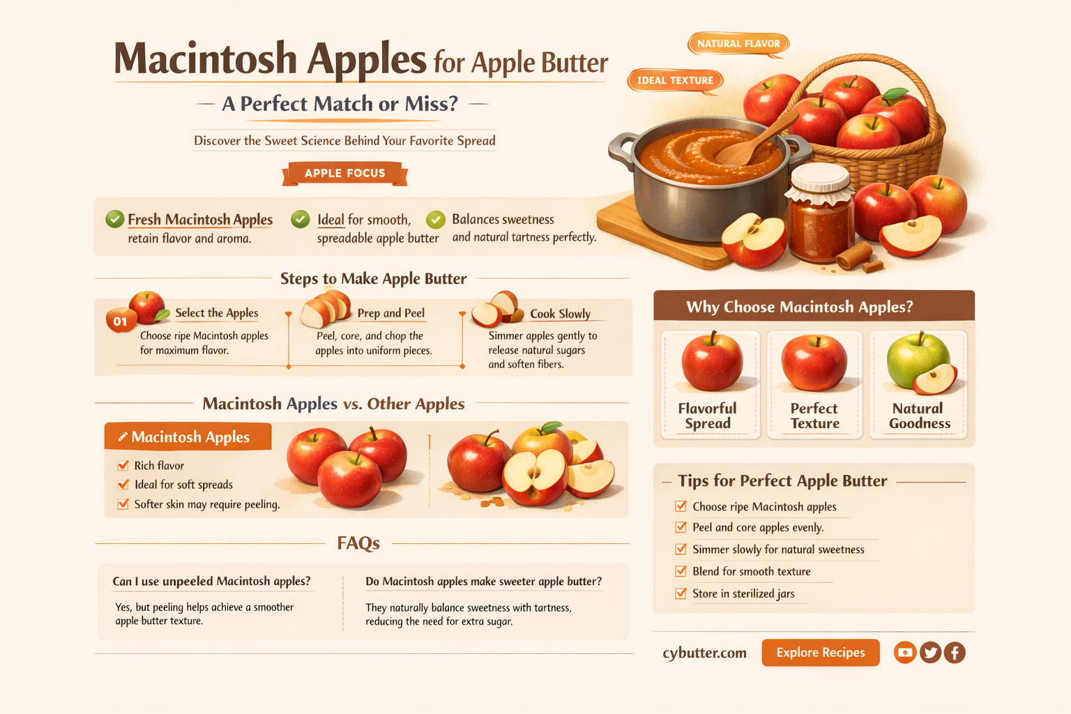 do macintosh apples make good apple butter