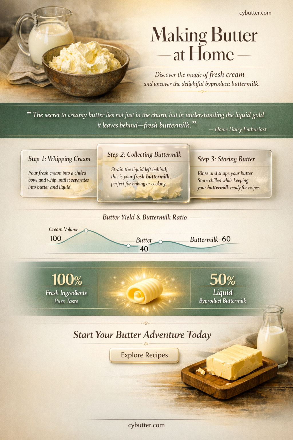 do you get buttermilk from making butter