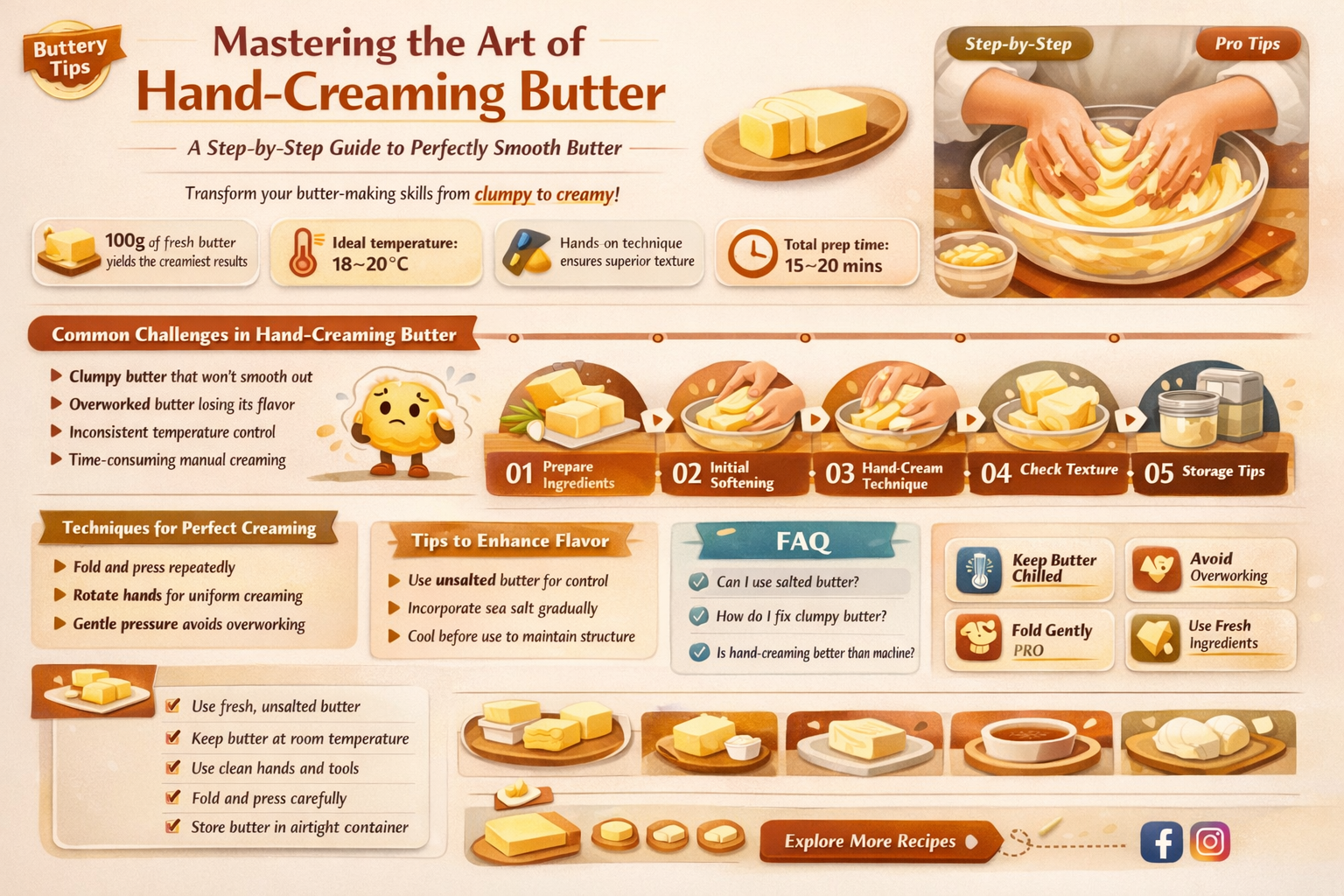 how do you cream butter by hand