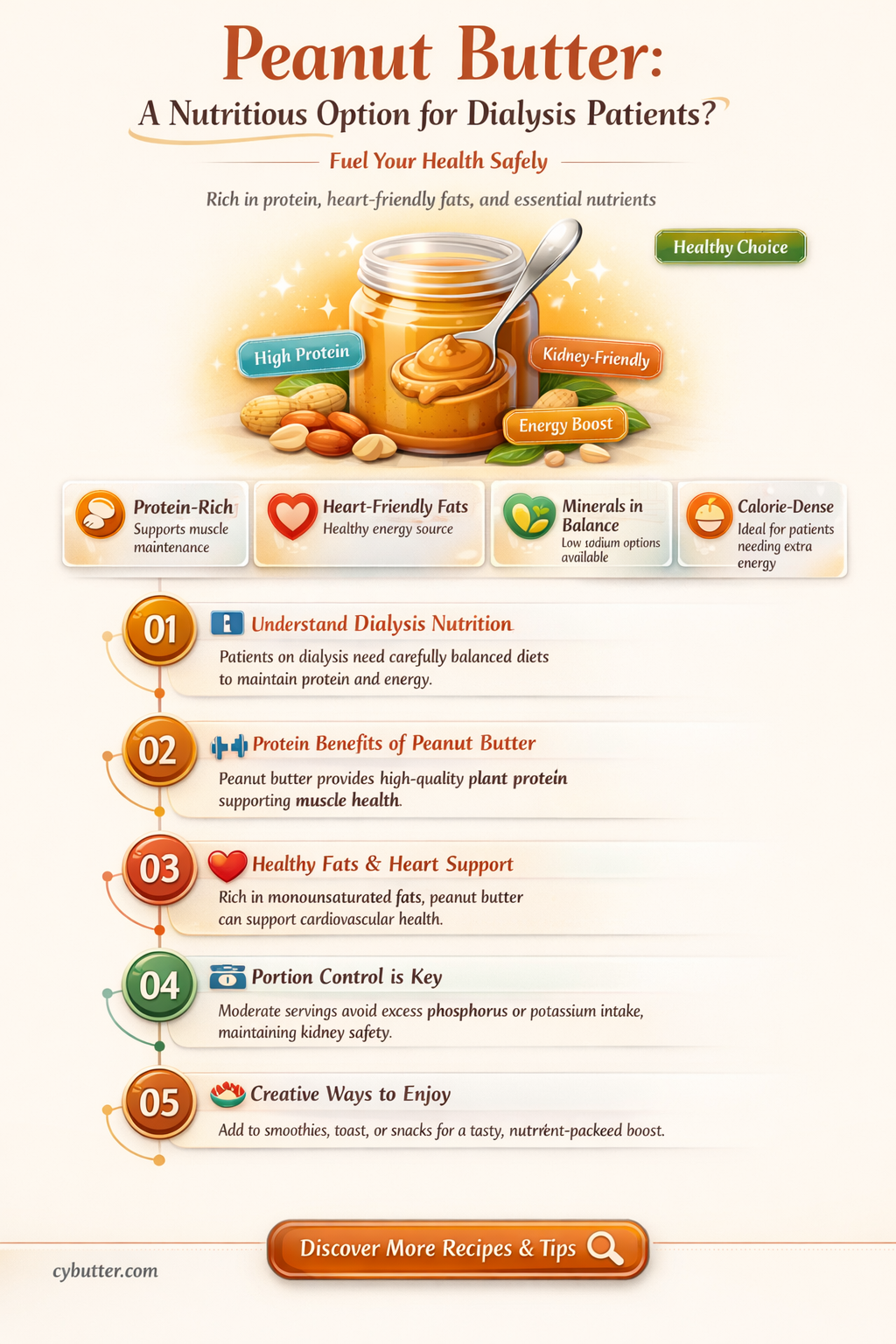 can dialysis patients eat peanut butter