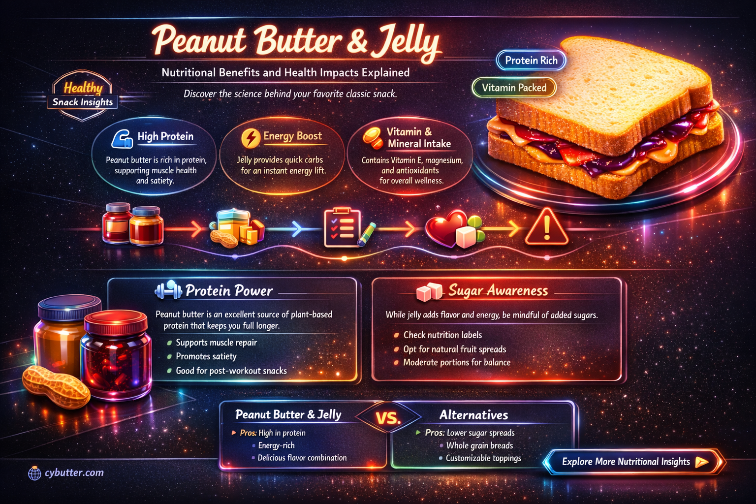 how good is peanut butter and jelly for you