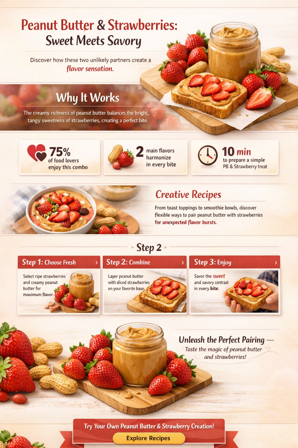 does peanut butter go good with strawberries