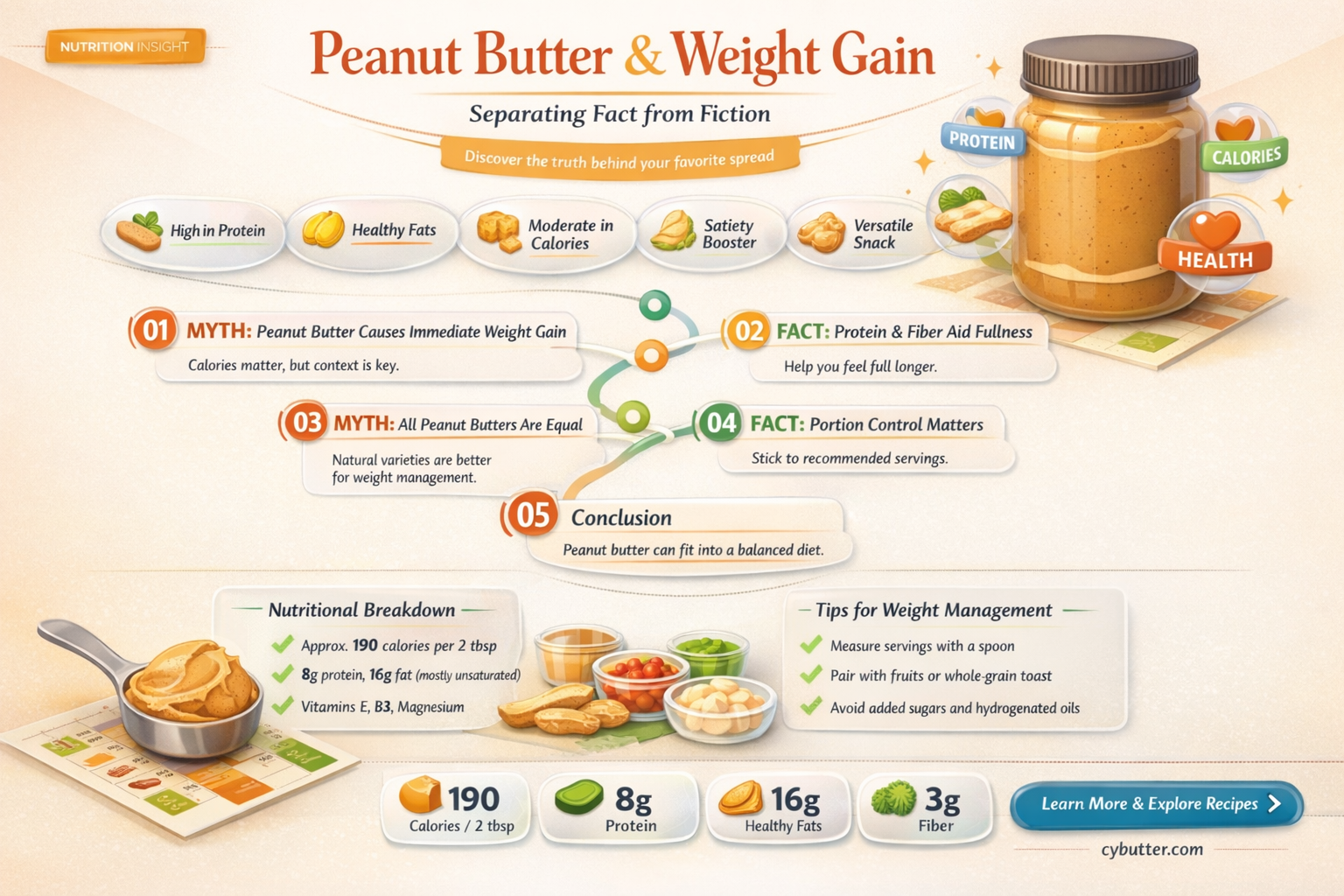 can u get fat off of peanut butter