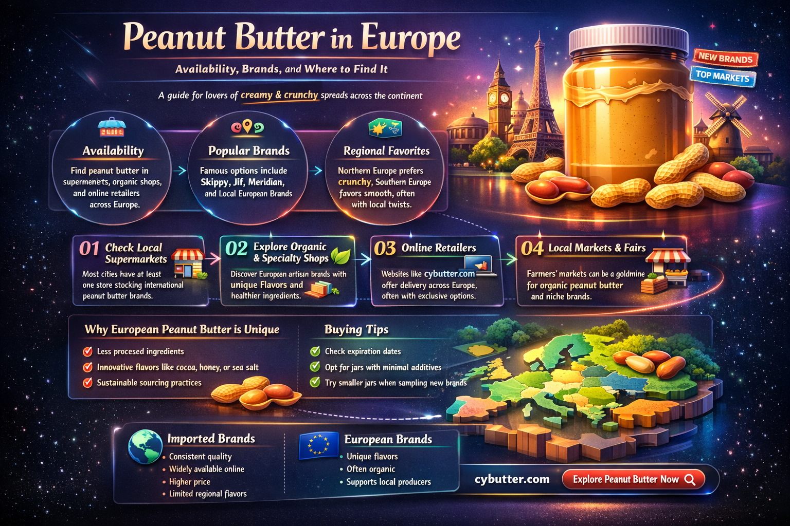 can you get peanut butter in europe