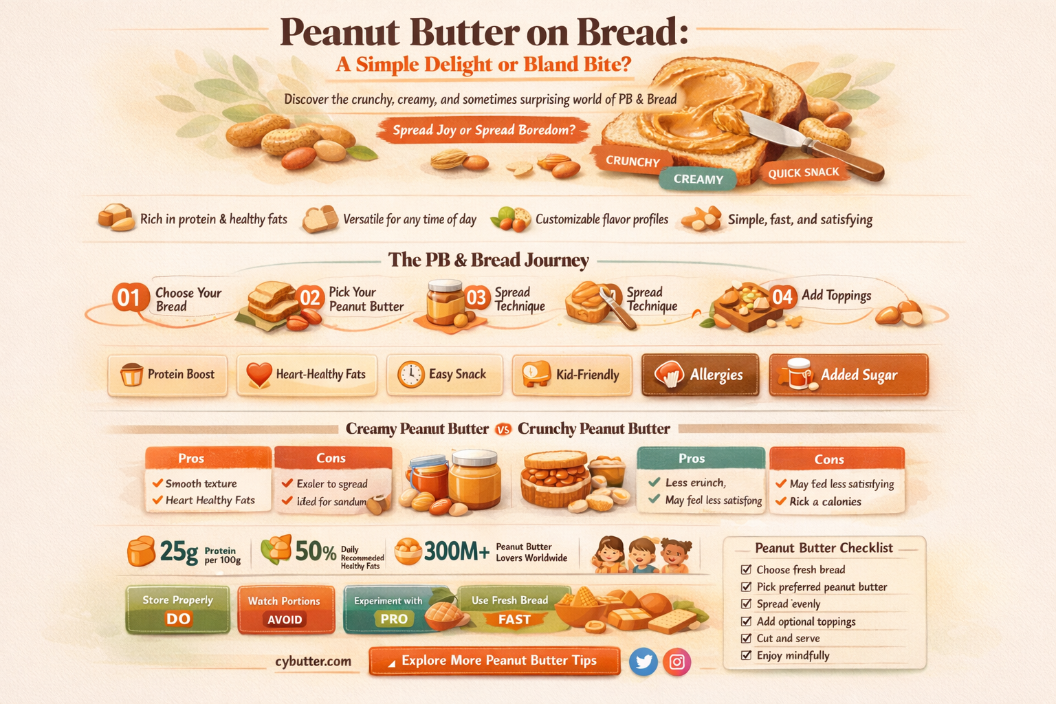 does just peanut butter on bread taste good