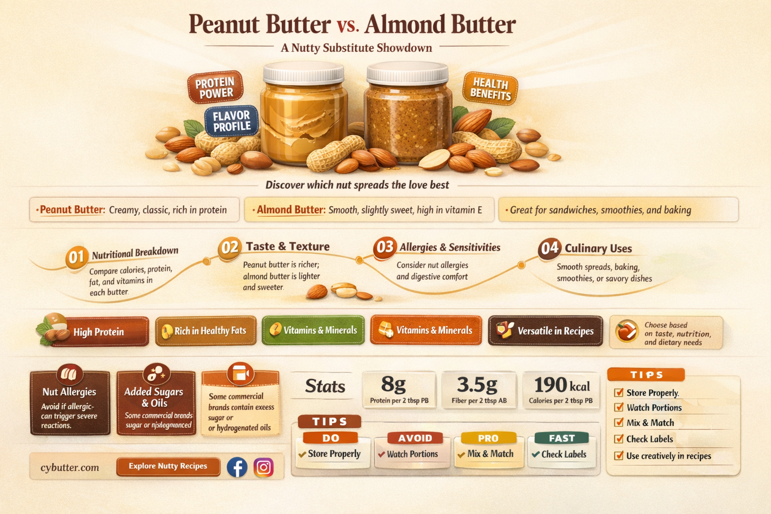 can you substitute peanut butter for almond butter