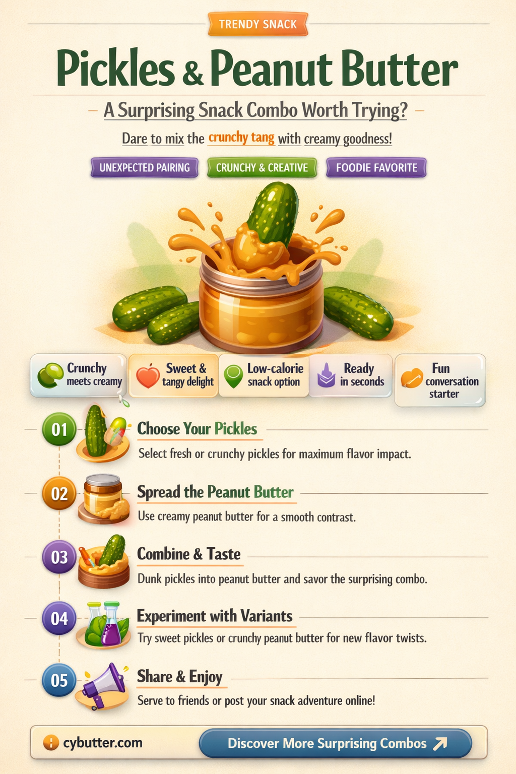 are pickles and peanut butter good