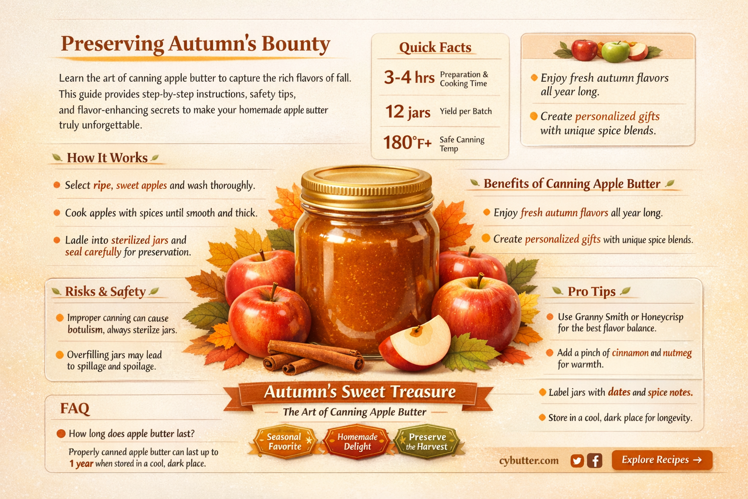 can apple butter be canned