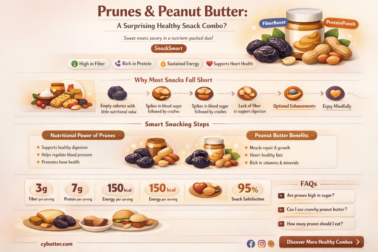 are prunes good with peanut butter