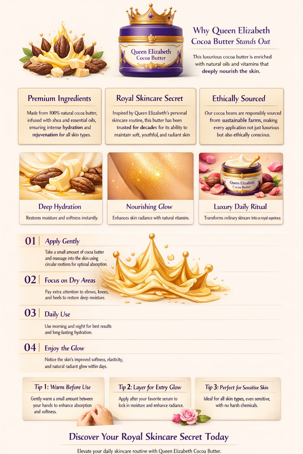 how good is queen elizabeth cocoa butter