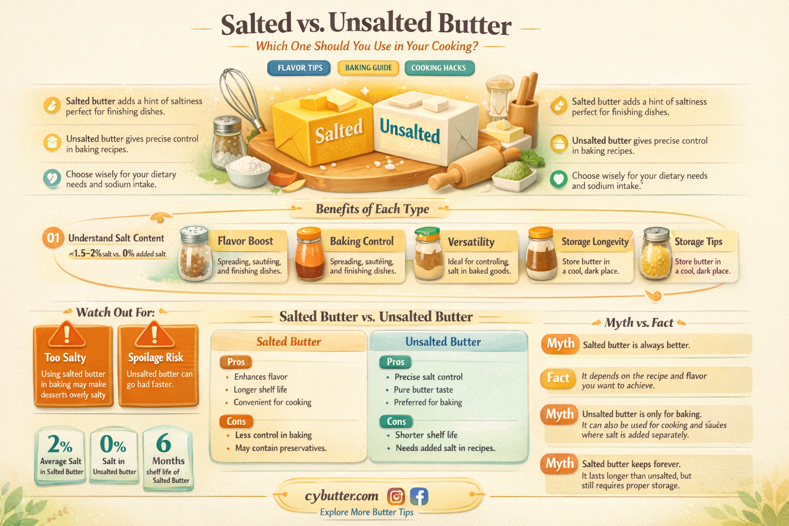 do you cook with salted or unsalted butter