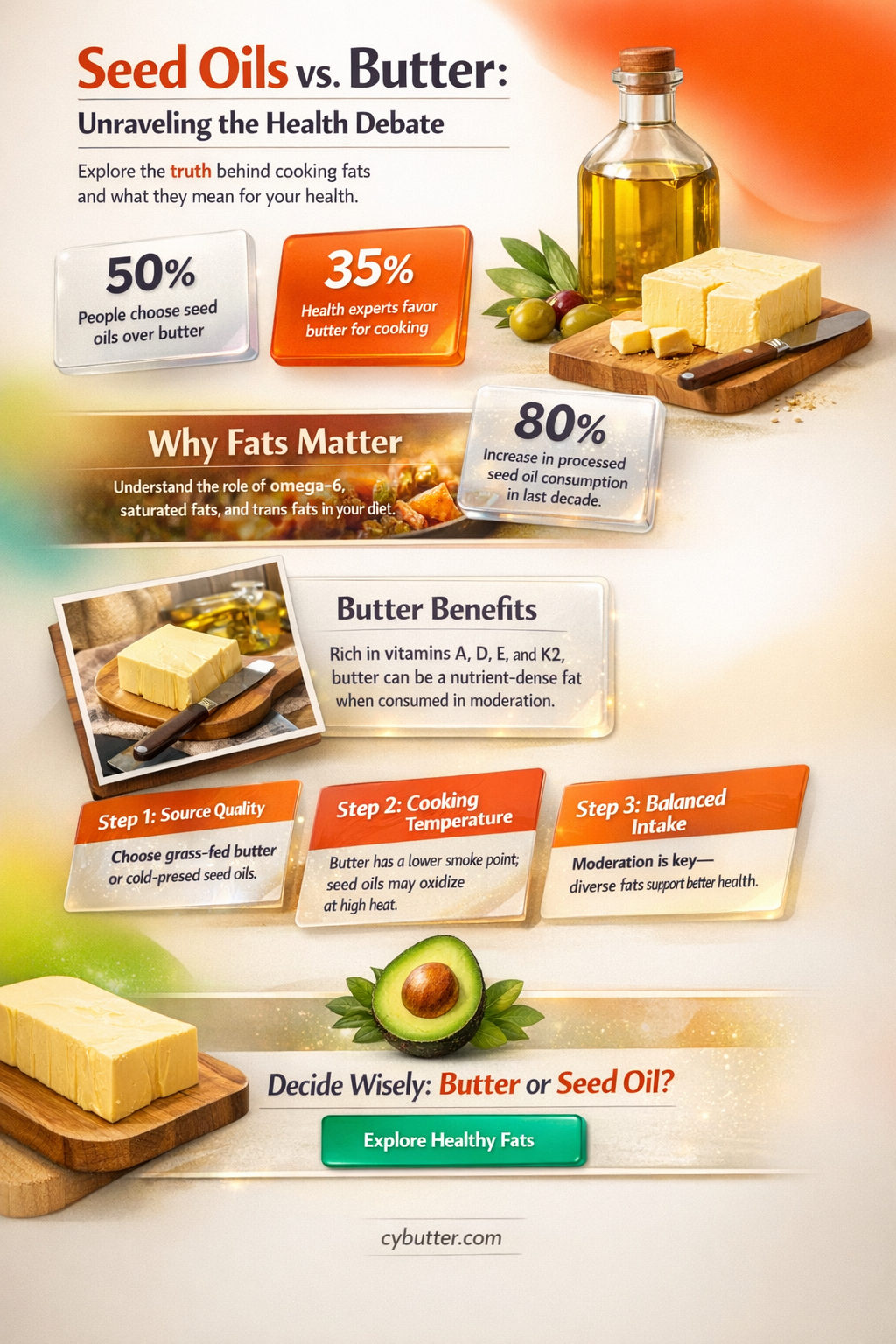 are seed oils better than butter