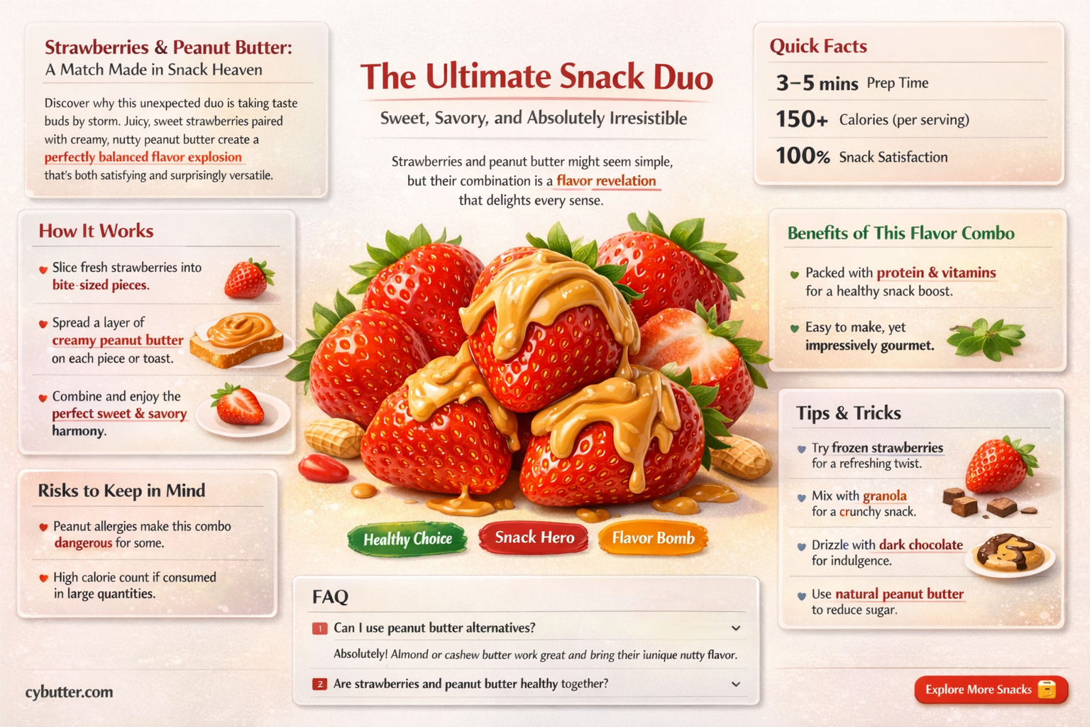 do strawberries and peanut butter taste good