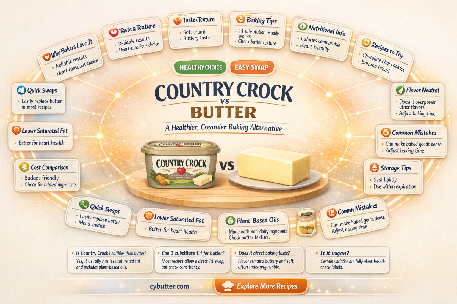 can i use country crock instead of butter