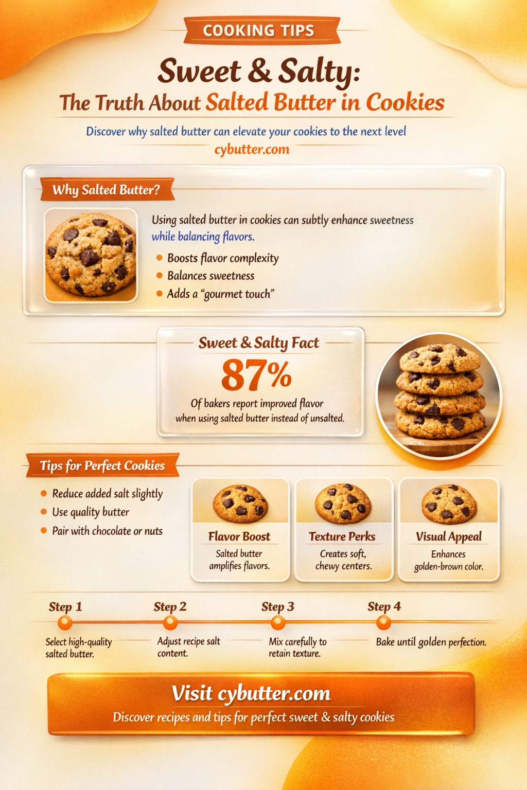 can you make cookies with salted butter