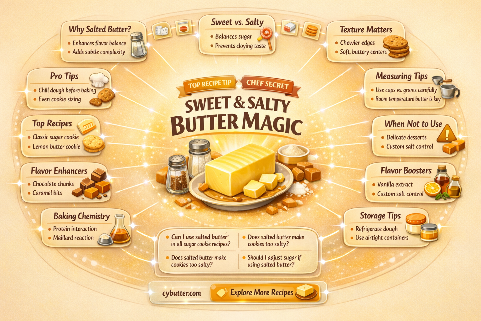 can you use salted butter for sugar cookies
