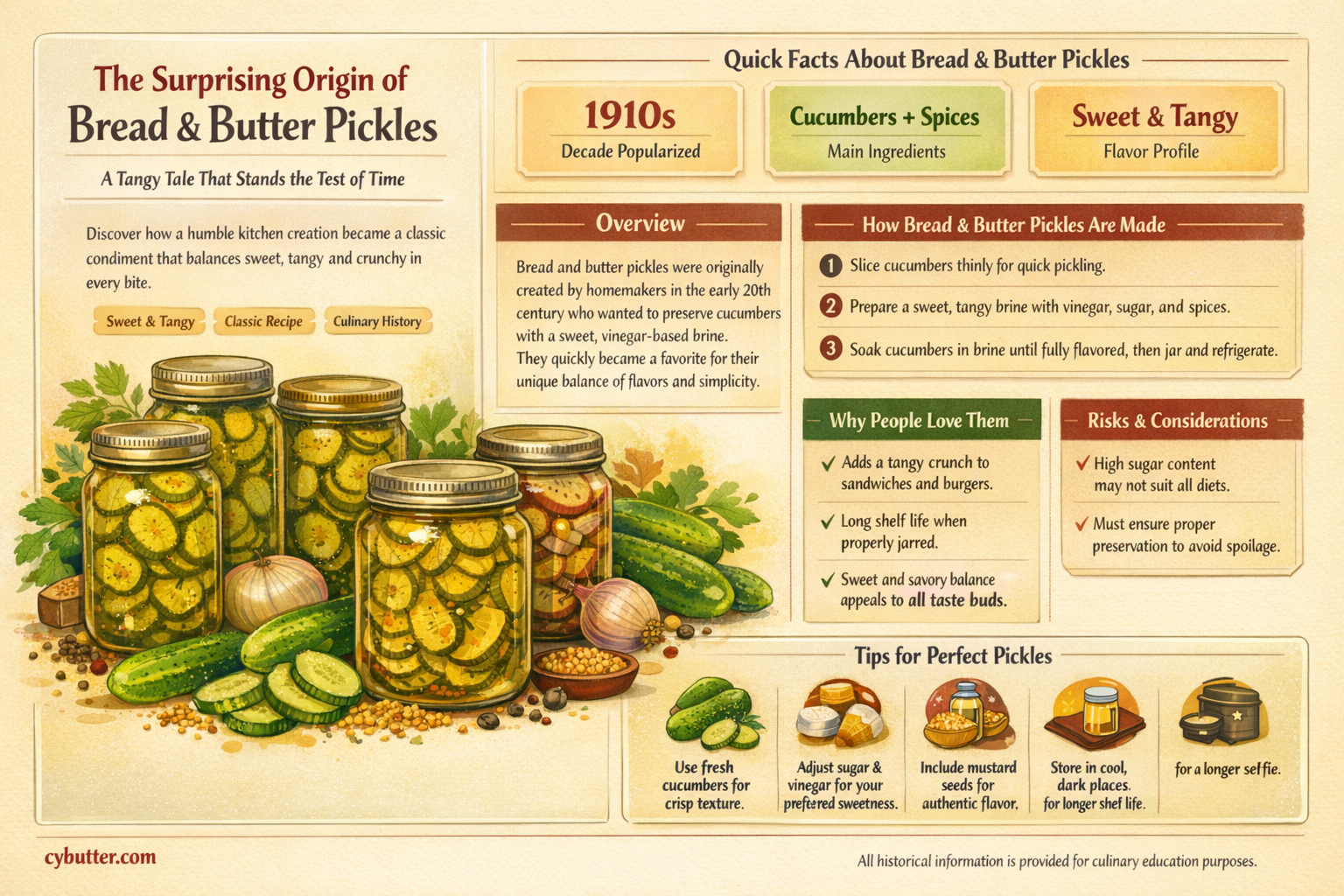 how did bread and butter pickles get the name