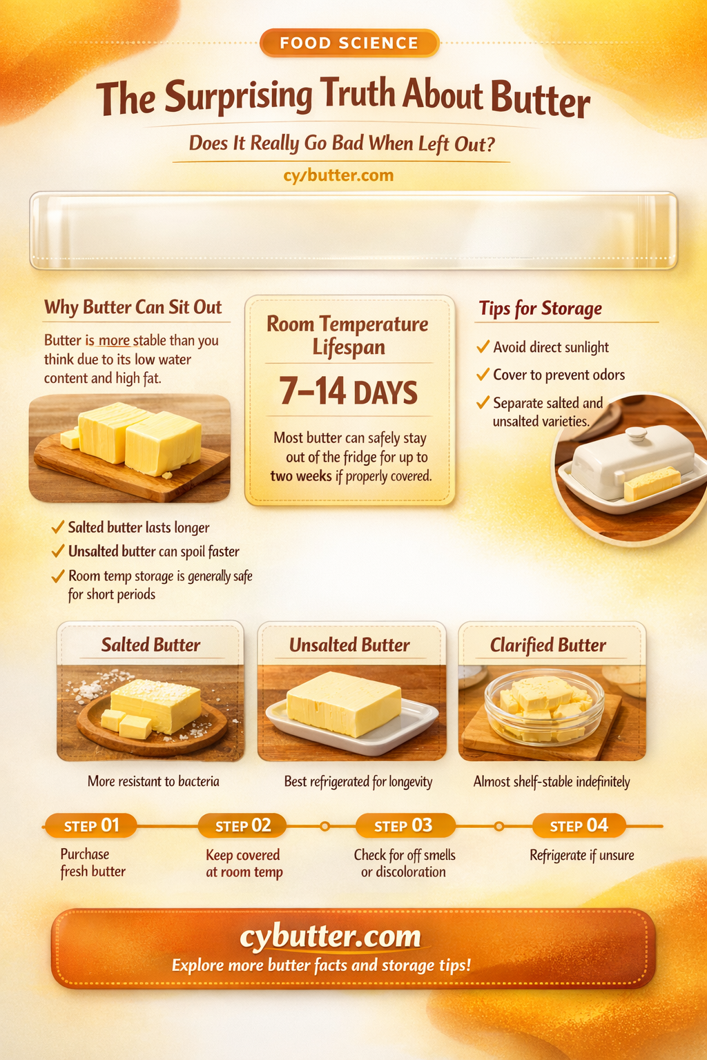 does butter go bad when left out too long