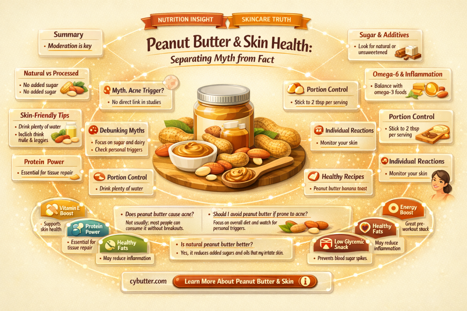 does peanut butter cause breakouts