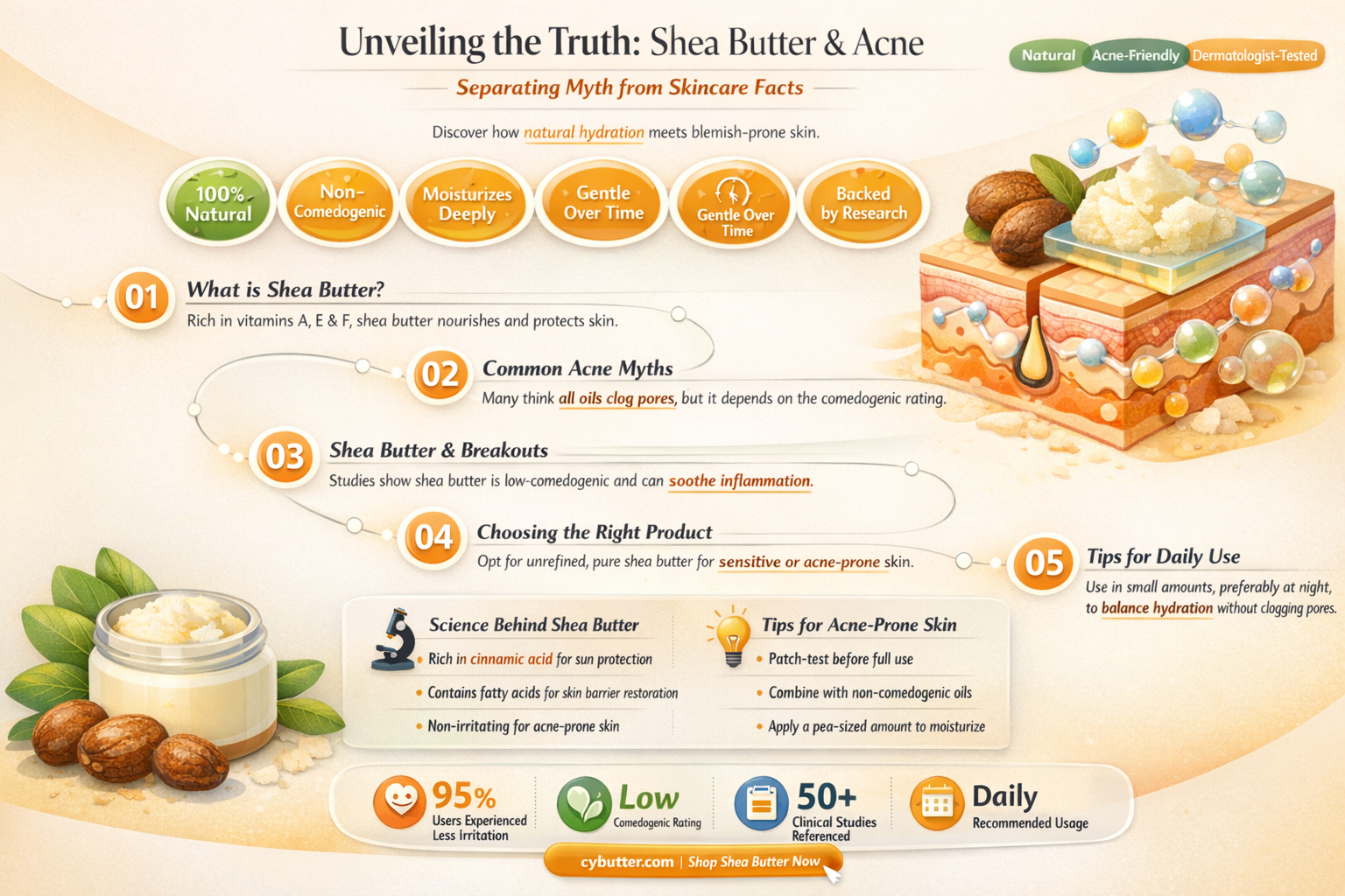 can shea butter cause breakouts