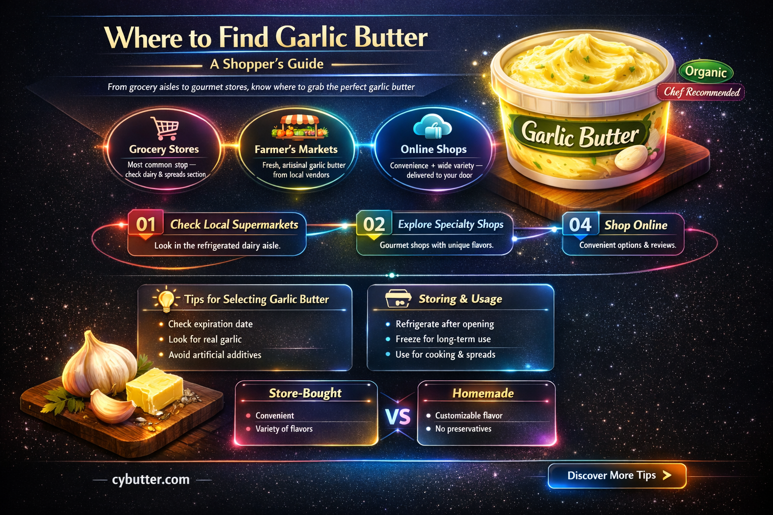 can you buy garlic butter