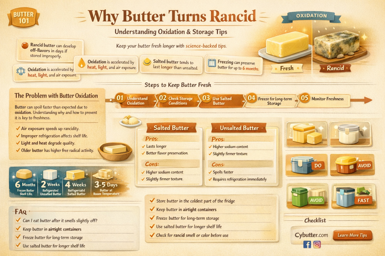 how butter gets rancid