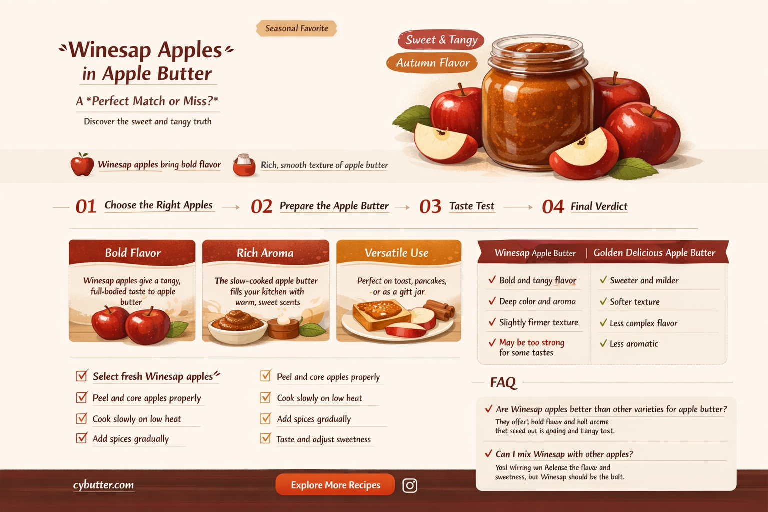 are winesap apples good for apple butter