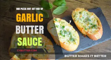 Pizza Hut's Garlic Butter Sauce: Gone or Still on the Menu?