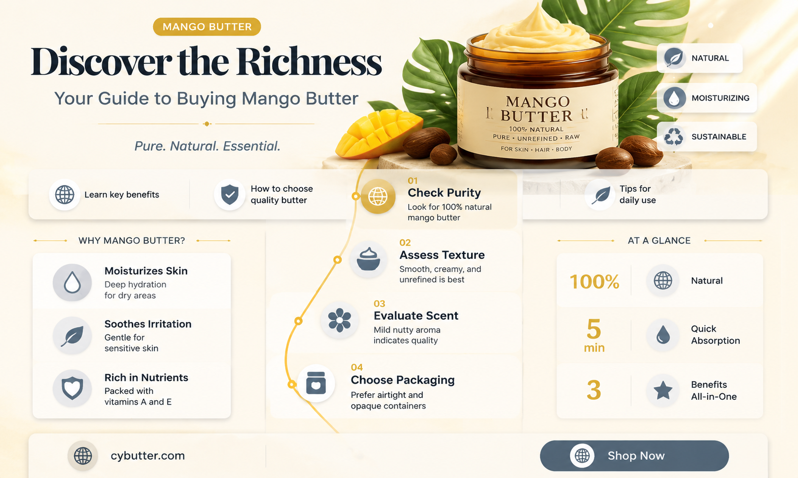 how to buy mango butter