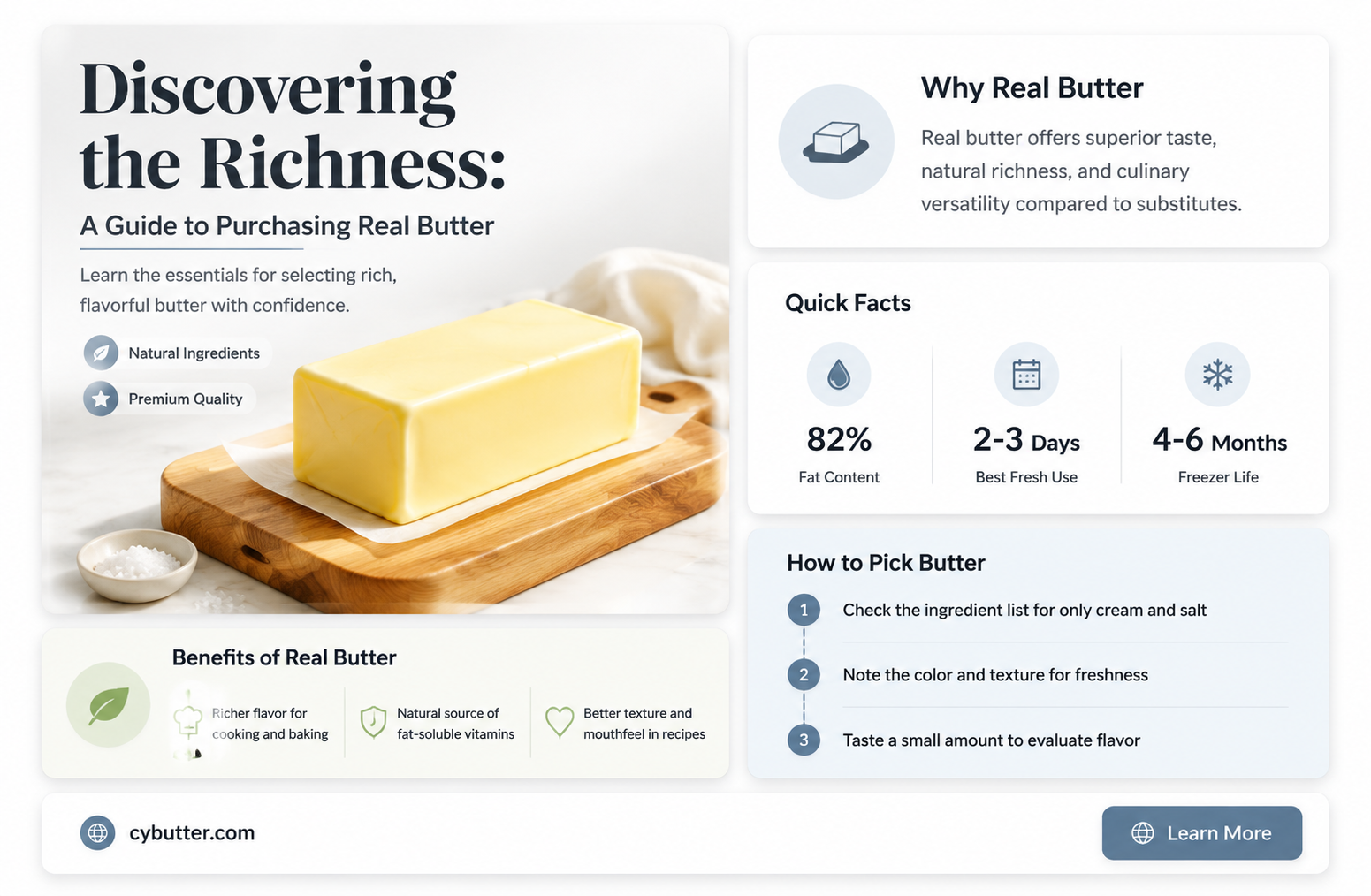 how to buy real butter