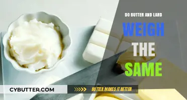 Comparing Culinary Staples: Do Butter and Lard Measure Up?