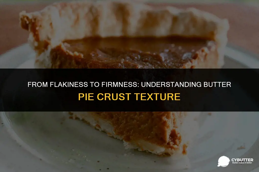 do butter pie crust turned out hard