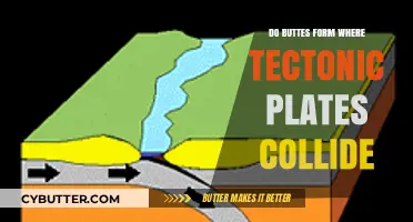 Where Earth's Forces Meet: The Birth of Buttes at Tectonic Junctions