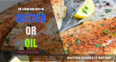 Butter vs Oil: The Ultimate Guide to Cooking Cod Fillets