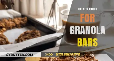 Butter in Granola Bars: A Necessary Ingredient or Not?