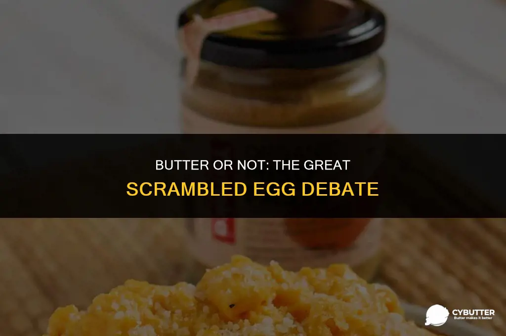 do i need butter for scrambled eggs