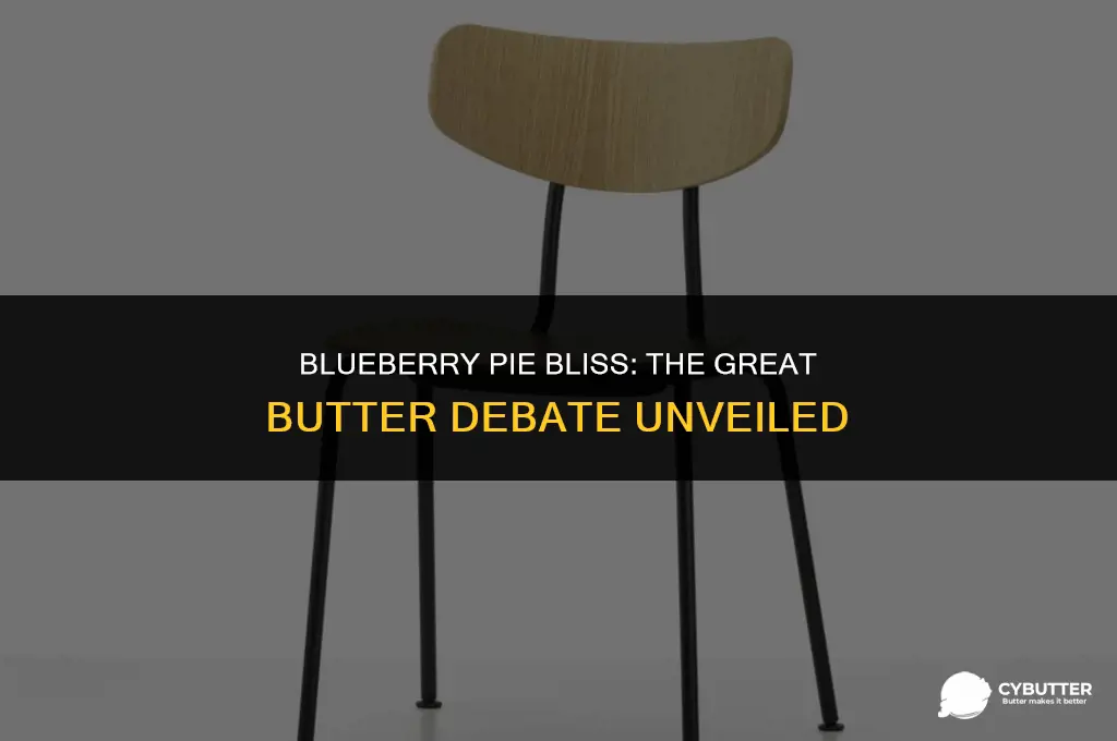 do i need butter in blueberry pie